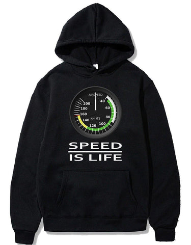SPEED IS LIFE PULLOVER THE AV8R